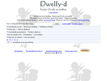 Tablet Screenshot of dwelly.info